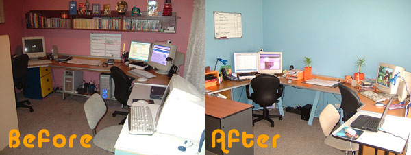 Before and after photo