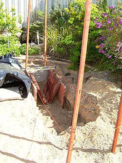 digging the hole